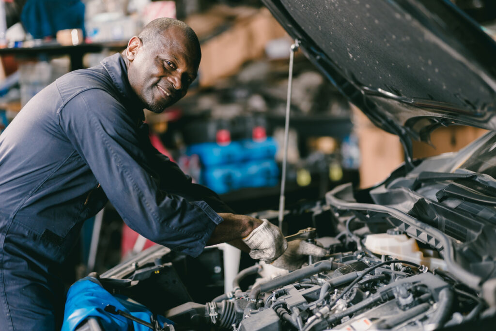 technician working