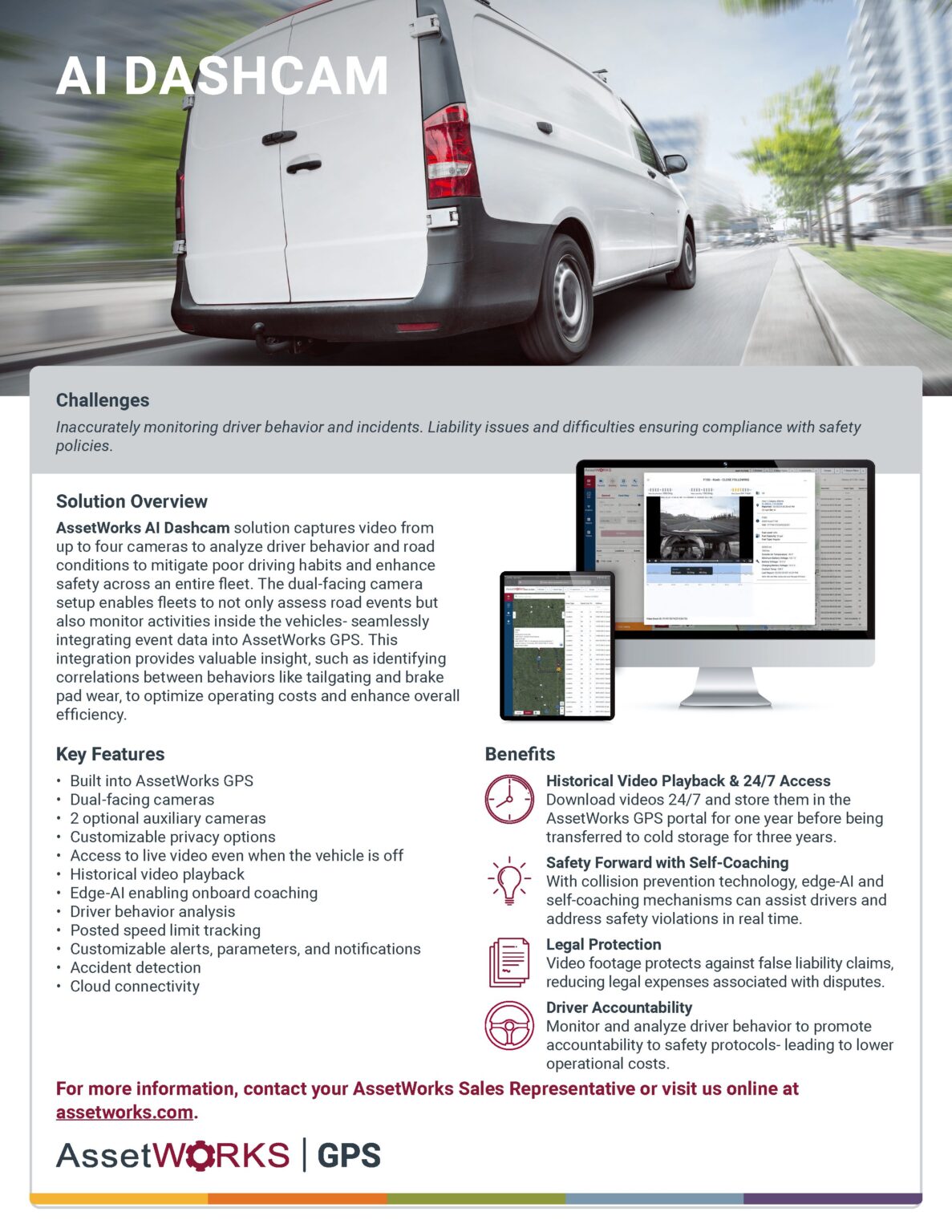 AssetWorks Product Slicks - Fleet and Fuel Management