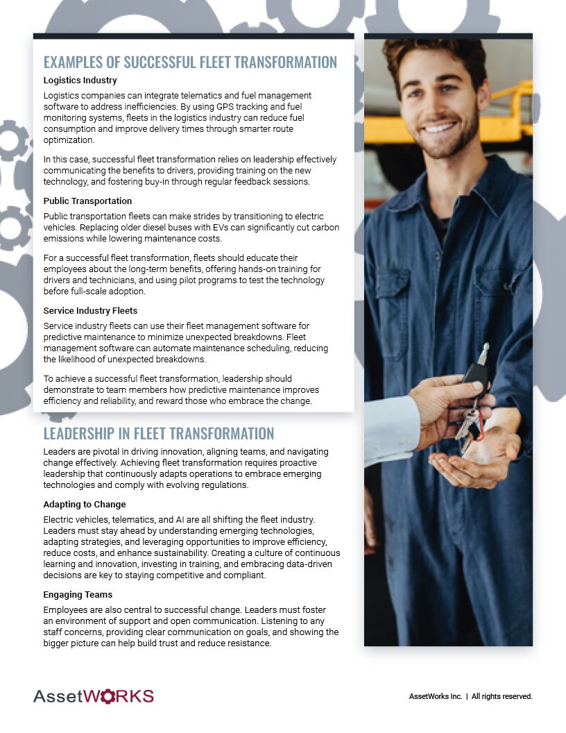 Leadership Strategies for Managing Fleet Transformation3