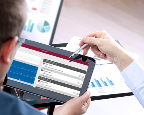 Mobile fleet management software.